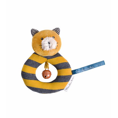 Moulin Roty - Plüss csörgő - Lulu cica