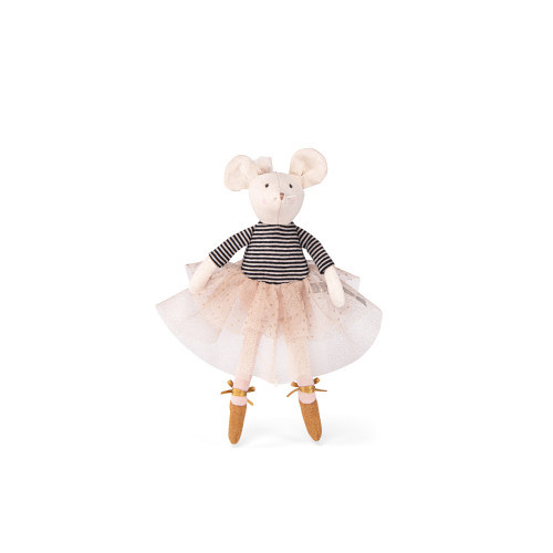 Moulin Roty - Tánciskola - Zsuzsi balerina egérke (26 cm)