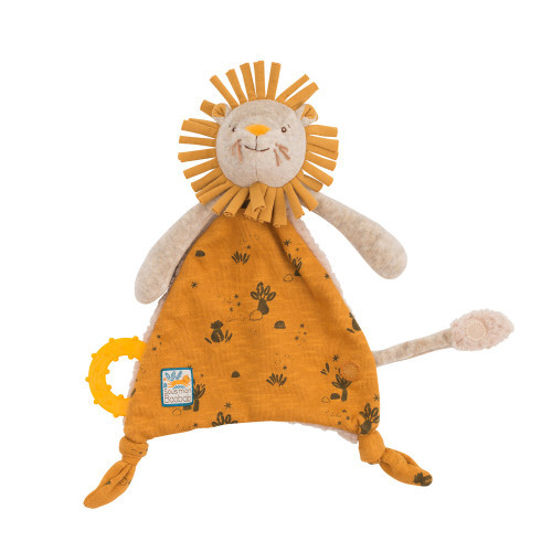 Moulin Roty - A majomkenyérfa alatt - Oroszlános alvóka cumiakasztóval