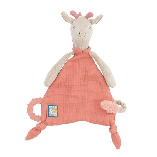 Moulin Roty - A majomkenyérfa alatt - szundikendő díszdobozban - zsiráf