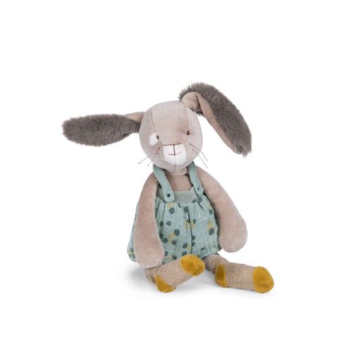 Moulin Roty - A három kisnyuszi - Plüss nyuszi - zsálya (38 cm)