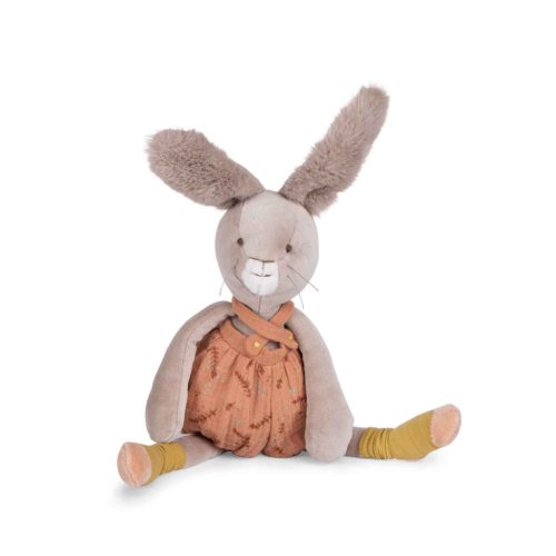 Moulin Roty - A három kisnyuszi - Plüss nyuszi - tégla (40 cm)