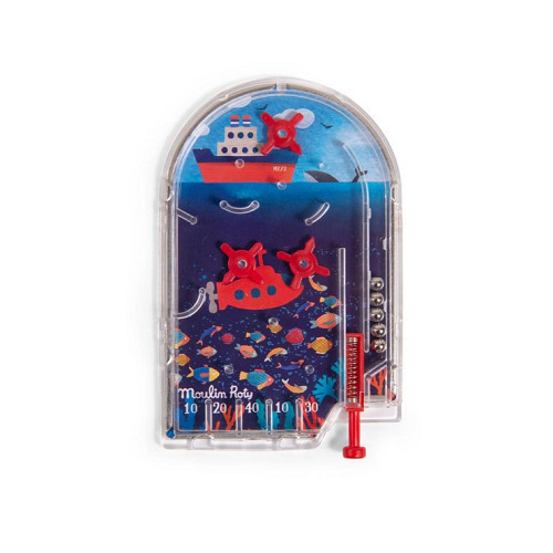 Moulin Roty - Apró csodák - Mini flipper - Tenger