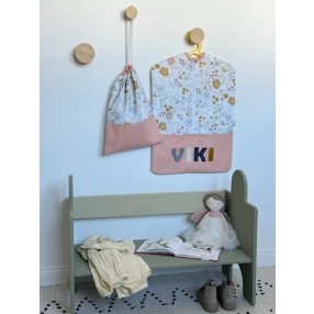 Óvodai vállfás zsák - Yellow Garden