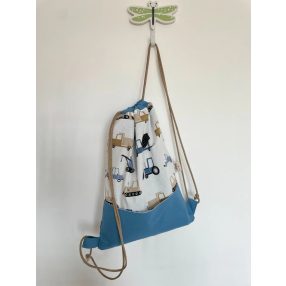 Óvodai tornazsák - Munkagépek