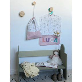 Óvodai vállfás zsák - Erdei tündérek