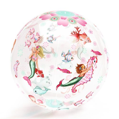 Felfújható labda, Ø 35 cm - Sellős labda - Mermaid Ball