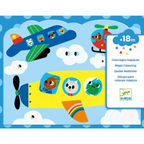   Vízzel színező készlet - Bújócska az égen - Hidden in the sky