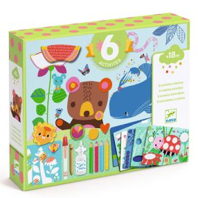   Kreatív műhely - 6 technika 1 dobozban - Egér és barátai - The mouse and his friends