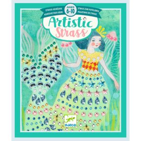   Gyémántszemes strassz képkészítés - Hullámzó víz - Watery waves