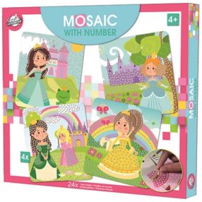 Hercegnő Castle habszivacs mozaikos kreatív szett