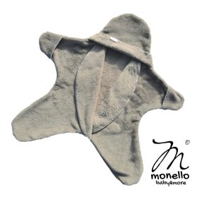  Cápaszürke Klasszikus Babamelegítő Kiscsillag