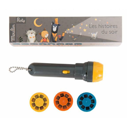 Moulin Roty -  Diavetítő lámpa - Mesevetítő: Macskabajusz