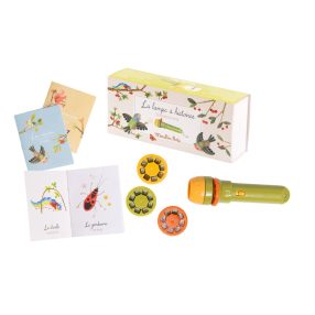 Moulin Roty -  Diavetítő lámpa - Mesevetítő: Kiskertem