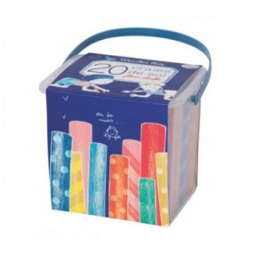 Moulin Roty - Játékidő - 20 db aszfaltkréta dobozban