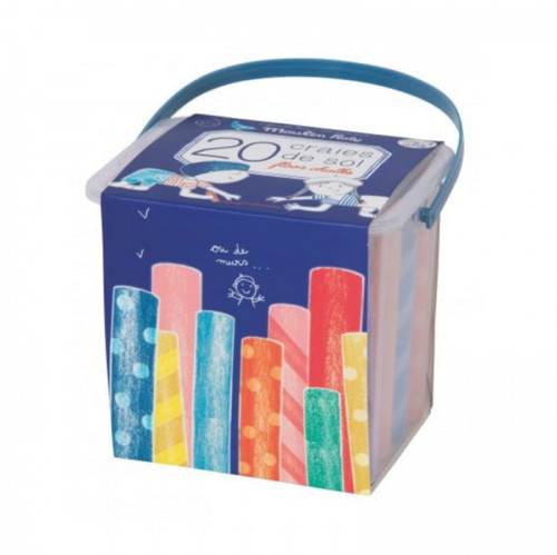 Moulin Roty - Játékidő - 20 db aszfaltkréta dobozban