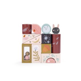 Moulin Roty - Eső után - Készségfejlesztő kockák