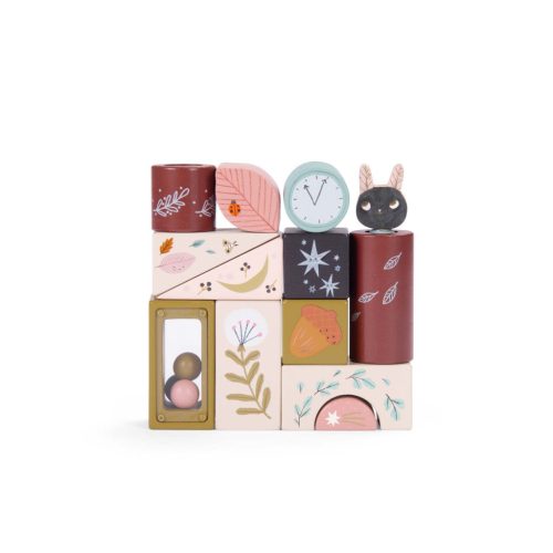 Moulin Roty - Eső után - Készségfejlesztő kockák